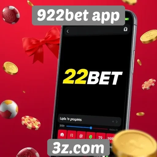 Ofertas de bônus disponíveis no 922bet app