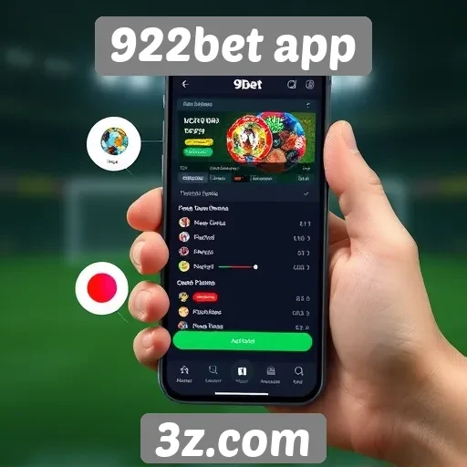 Funcionalidades principais do 922bet app